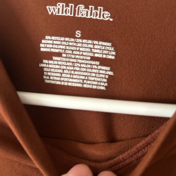WILD FABLE Brown Long Sleeve - Picture 6 of 6